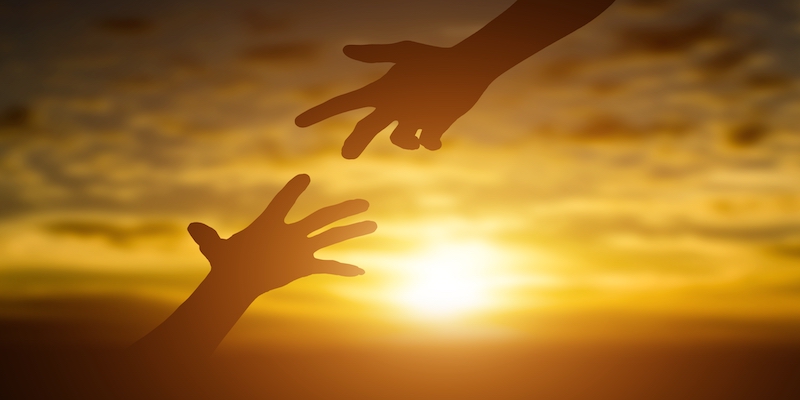 silhouette-helping-hand-during-divorce-pension-uk